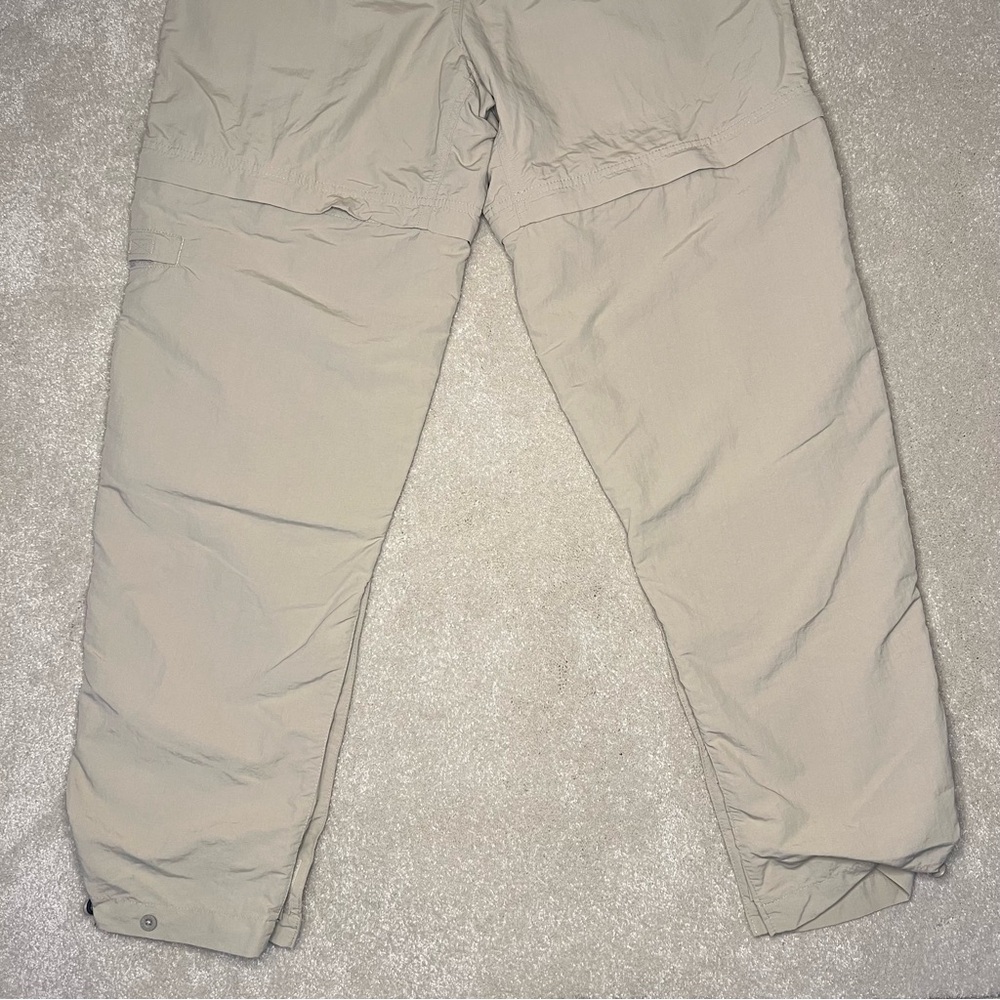 Royal Robbins Beige Zip Off Legs 100% Nylon Cargo Pants Shorts Women's 10 - Picture 8 of 15